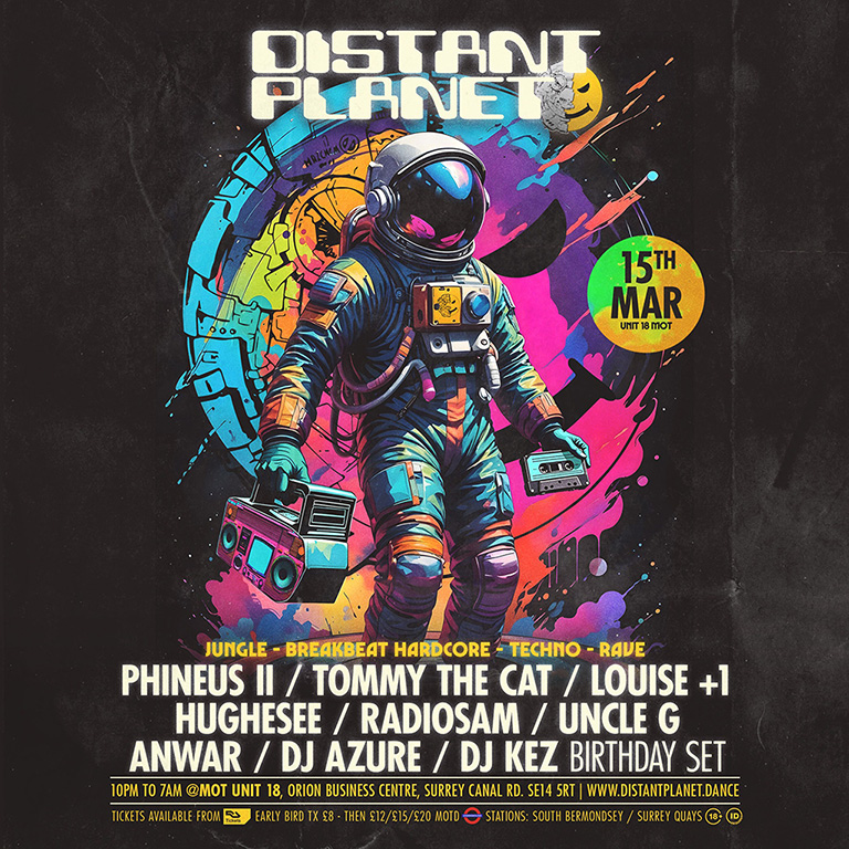 Tommy The Cat @ Distant Planet